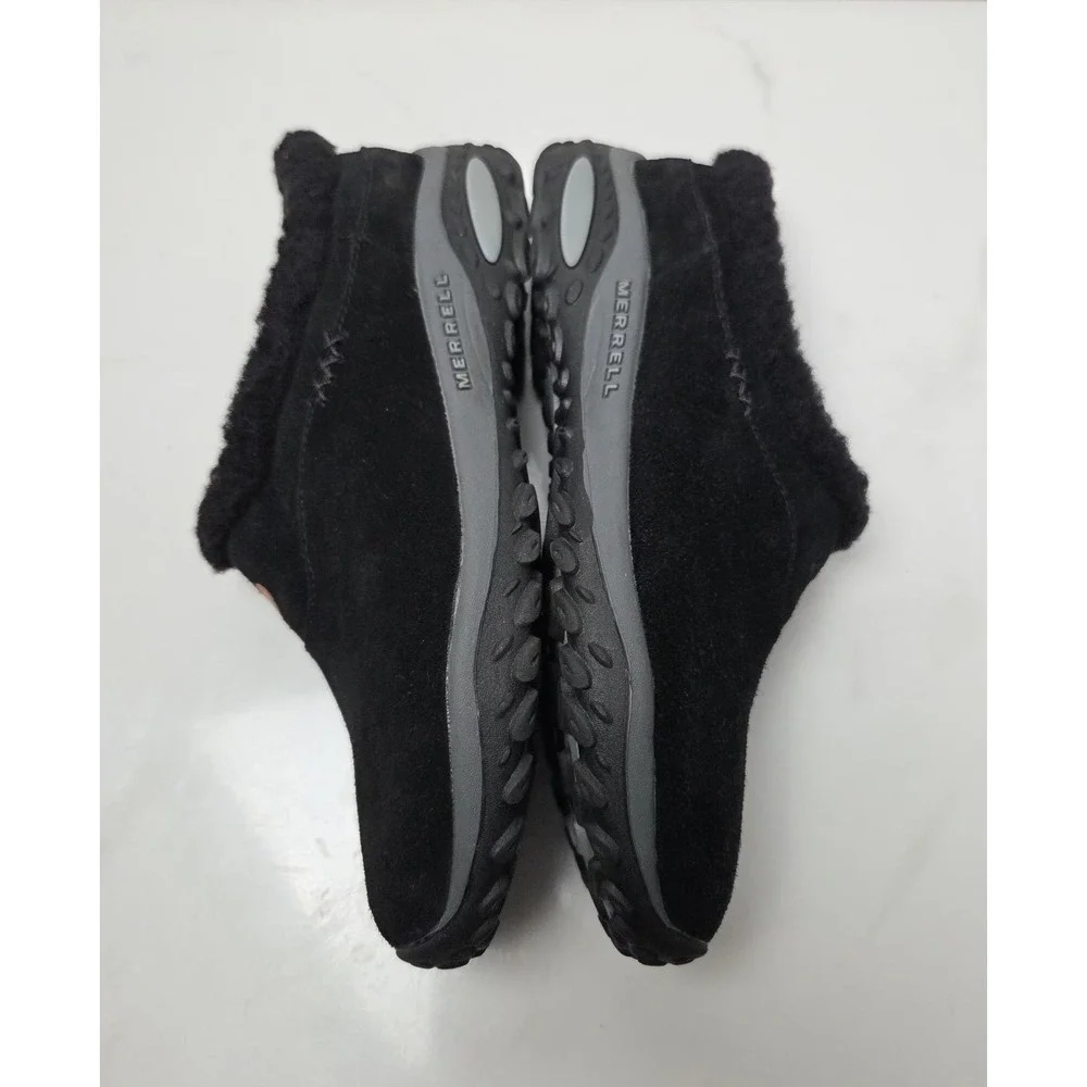 Merrell Kids Unisex Encore Frost Sz 5 Black Suede Performance‎ Shoe